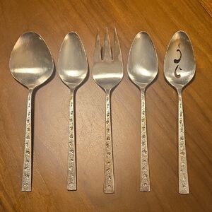 1847 Rogers Bros Silverplated Serving Set